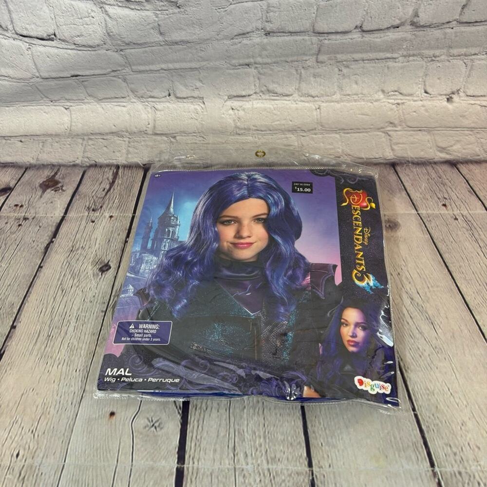 Disney Descendants Mal Costume Wig